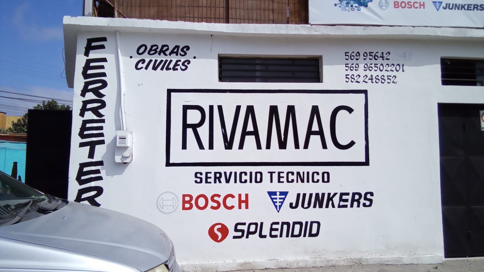 Fachada Rivamac - Ferretería y Servicio Técnico en Arica