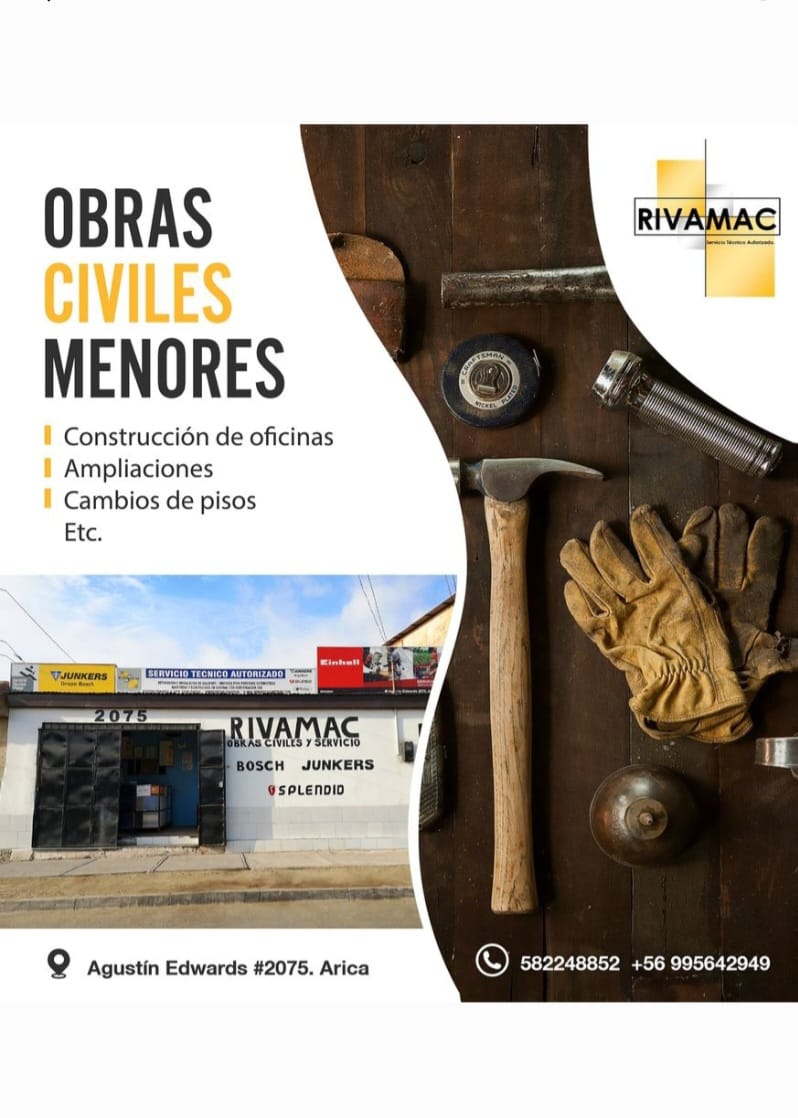 Obras civiles menores Rivamac